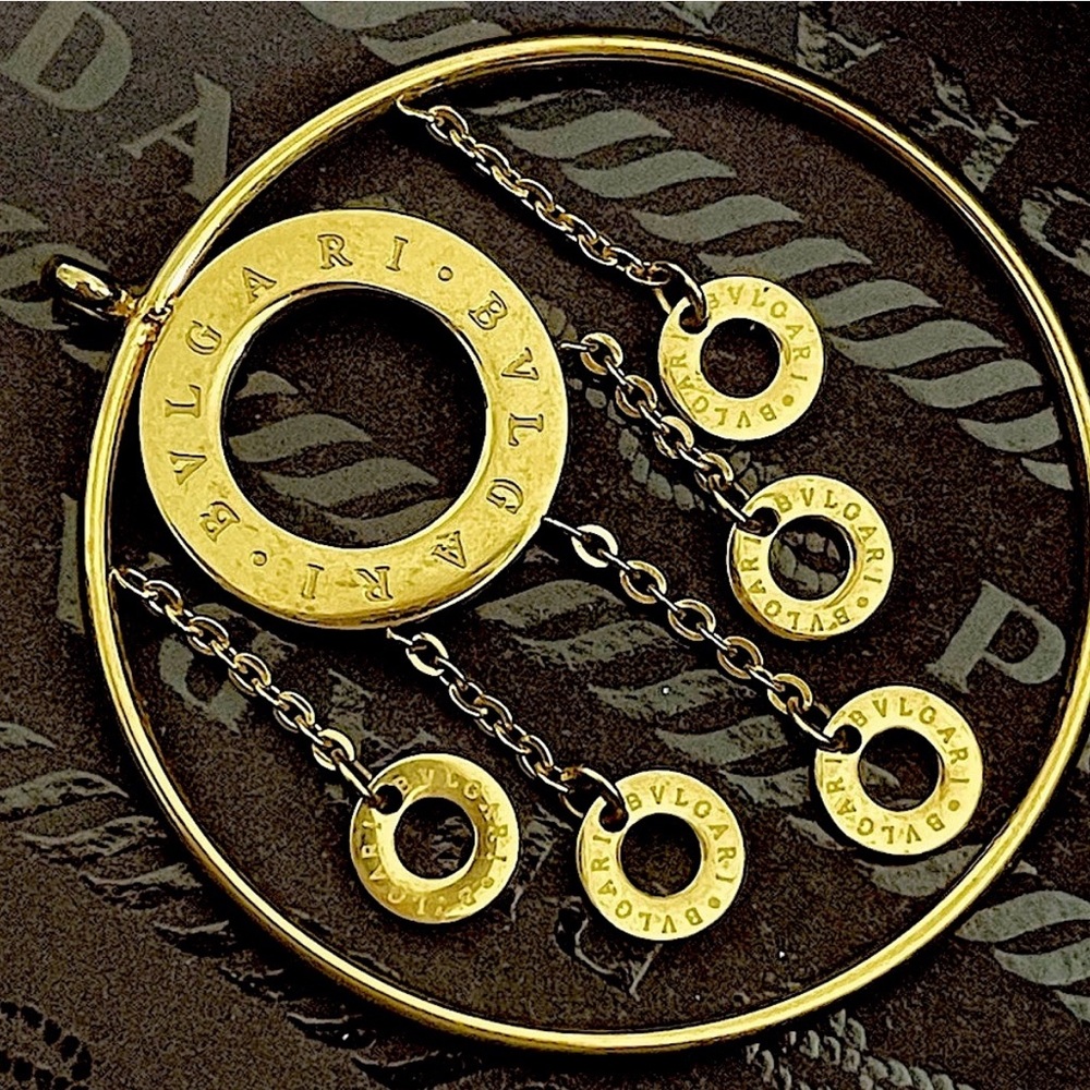 21k Gold Plated Bulgari Necklace